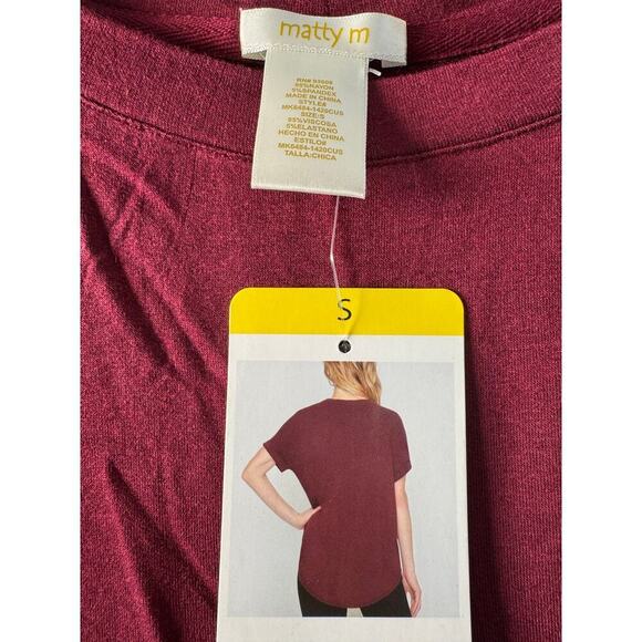 Matty M Short Sleeve Shirt Small NWT - Picture 2 of 7